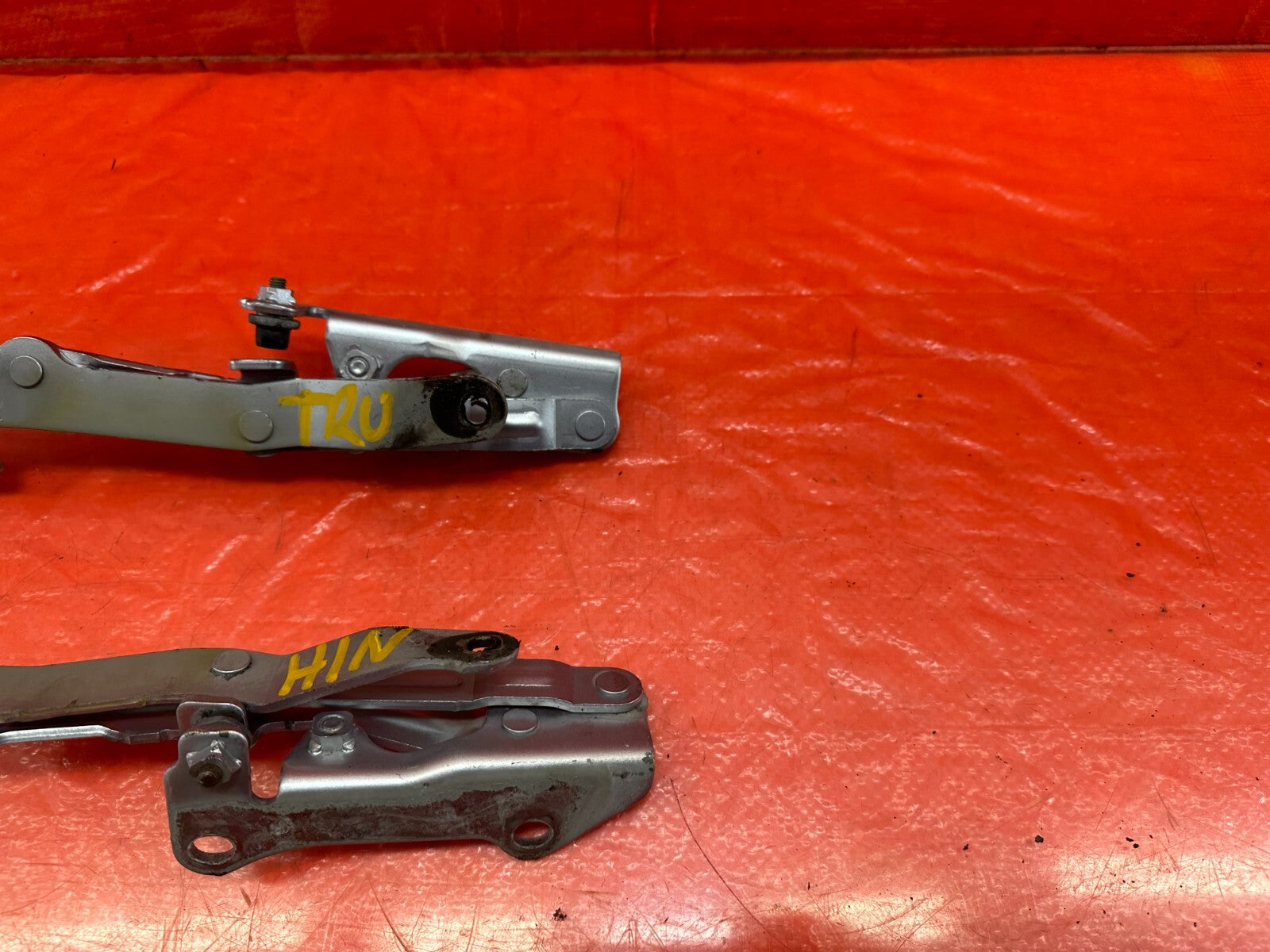 08 15 LANCER EVOLUTION X EVO 10   LEFT & RIGHT TRUNK HINGES   OEM #2144