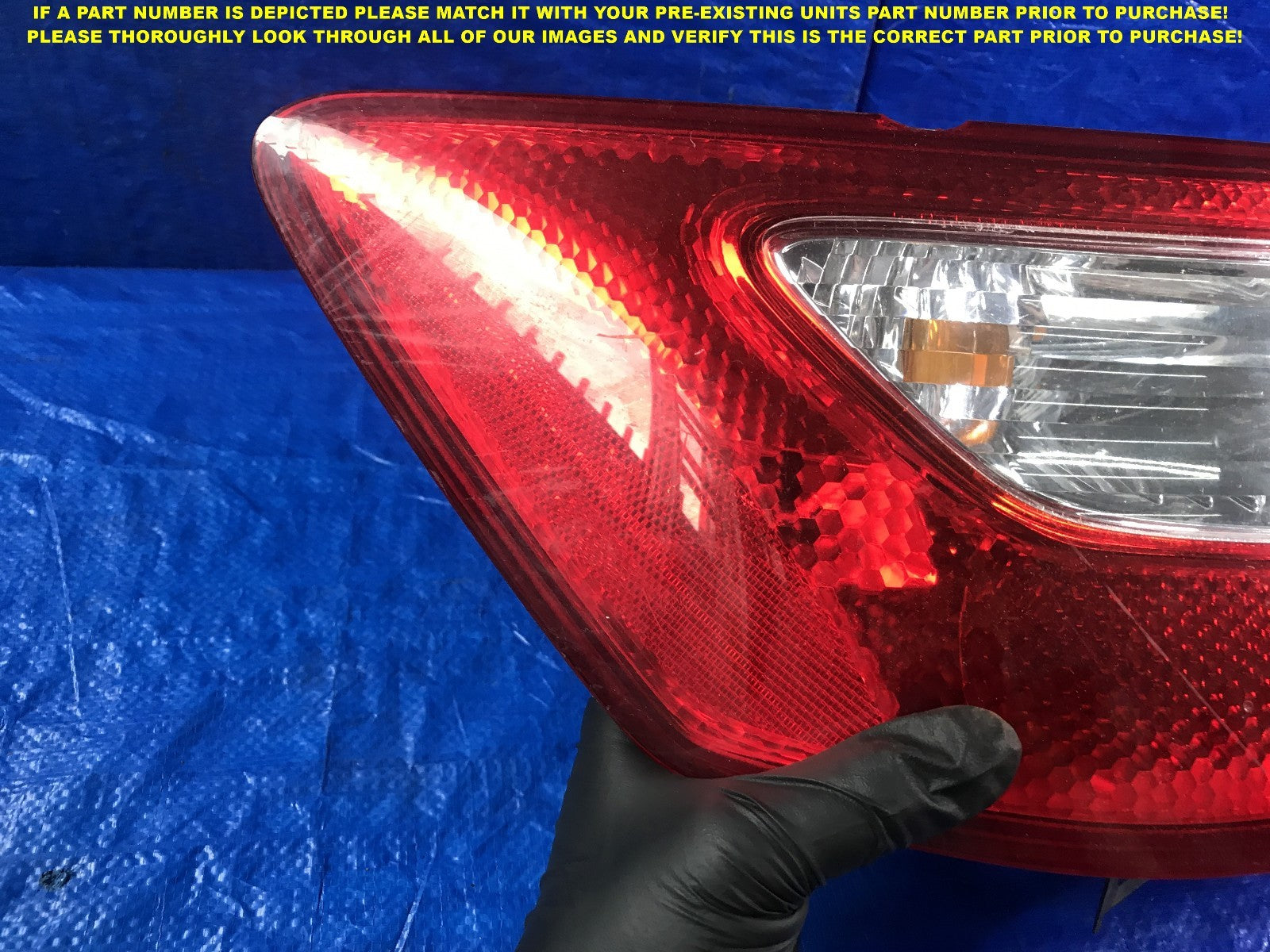 OEM 2006 2007 2008 HONDA CIVIC 2 DOOR COUPE ONLY DRIVER LEFT TAIL LIGHT FLAW3