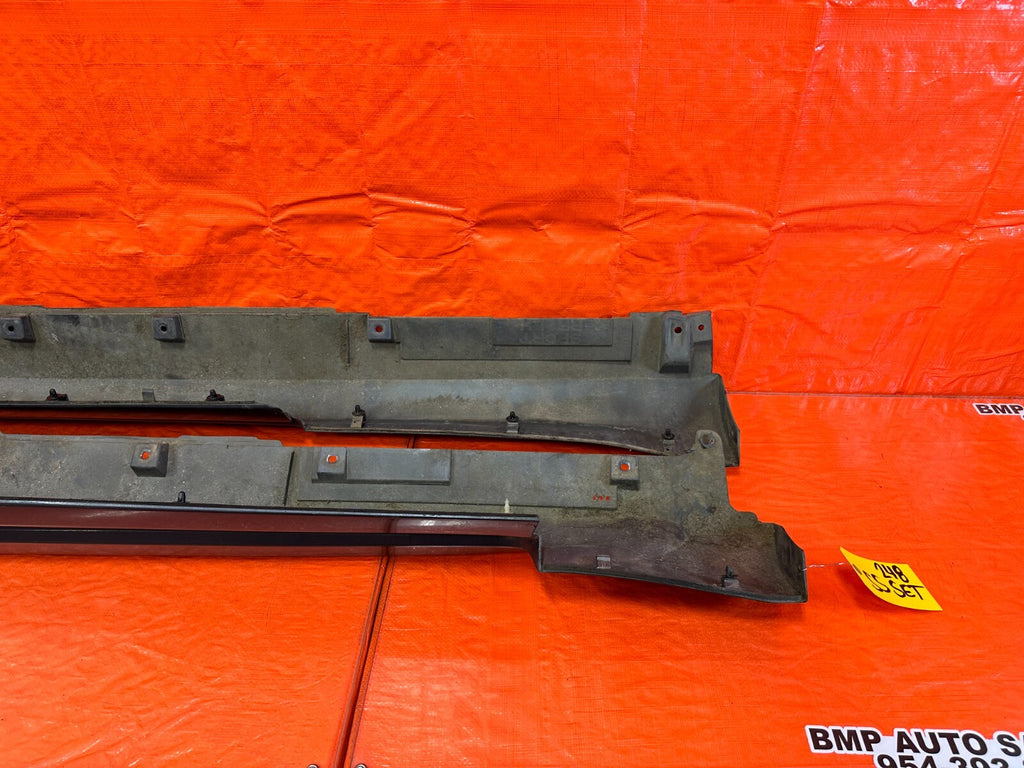 2008 INFINTI G37 COUPE SPORT SIDE SKIRT ROCKER MOLDING TRIM LEFT & RIGHT OEM 24816
