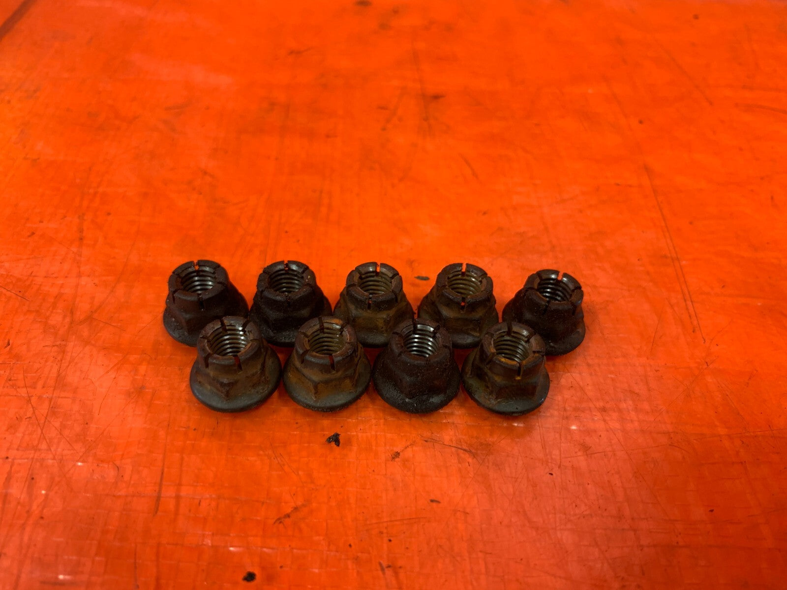 97 01 HONDA PRELUDE   H22 H22A H22A4 EXHAUST MANIFOLD BOLTS   OEM #2520