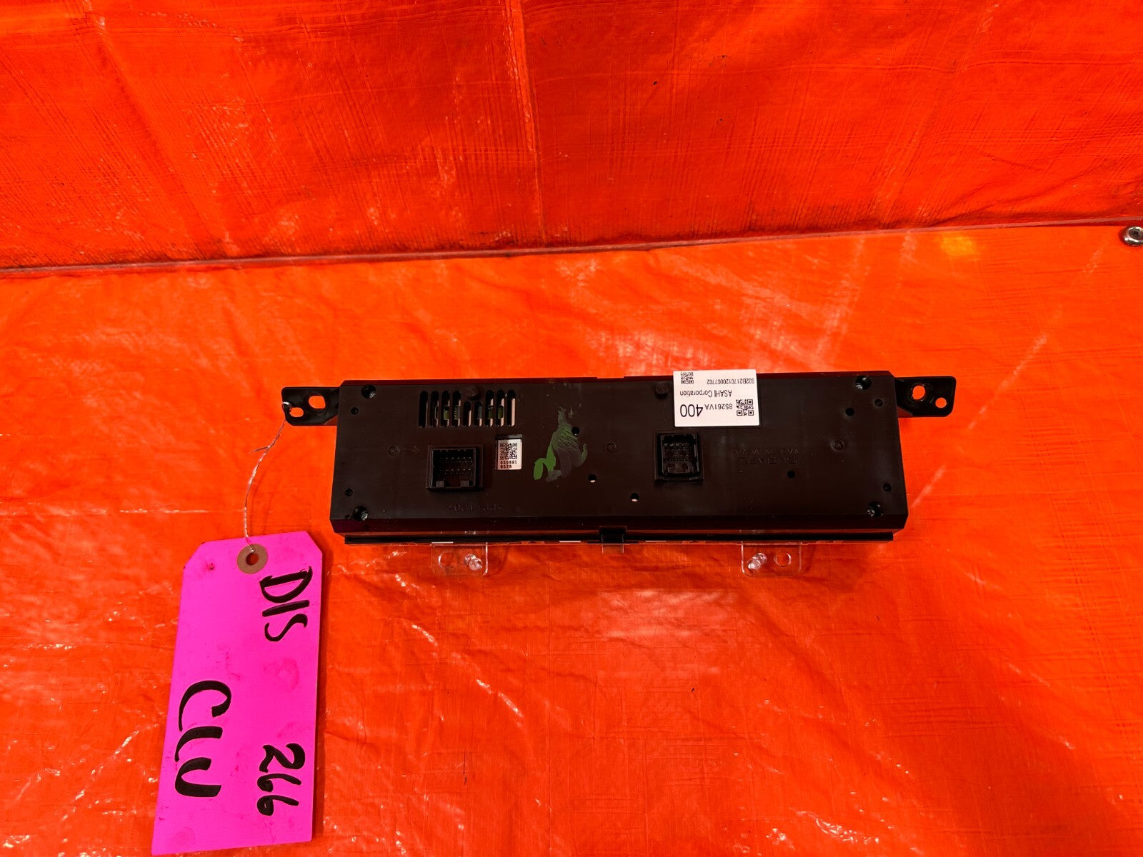 2017 SUBARU WRX STI   DASHBOARD INFORMATION DISPLAY SCREEN INFO MONITOR OEM 2668