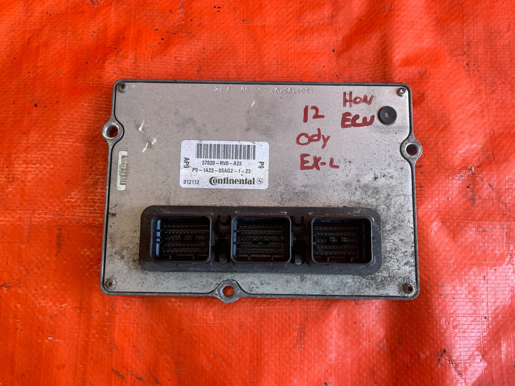 11 12 HONDA ODYSSEY   EX EXL LX MODELS ONLY   ENGINE COMPUTER ECU ECM EBX   OEM0