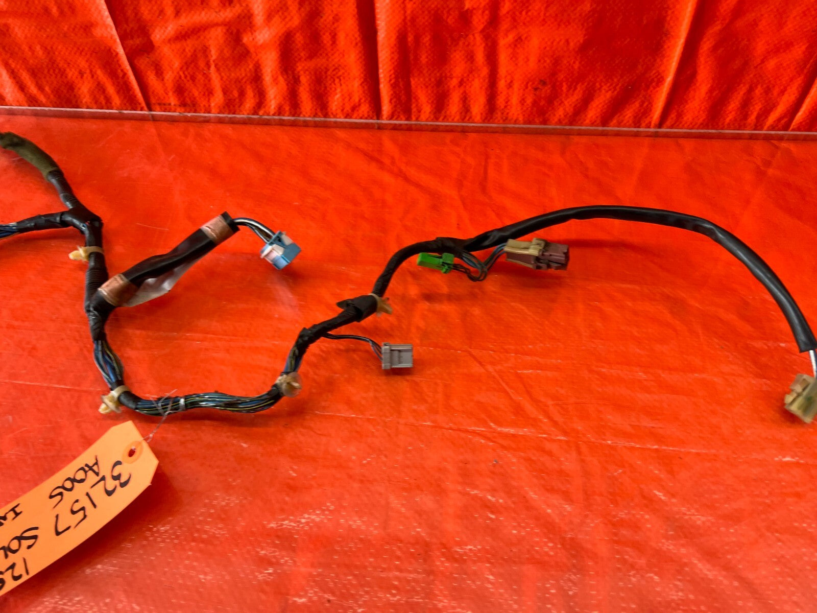 96 98 HONDA CIVIC   AIR CONDITIONING AC HEATER CLIMATE CONTROL HARNESS OEM #1254