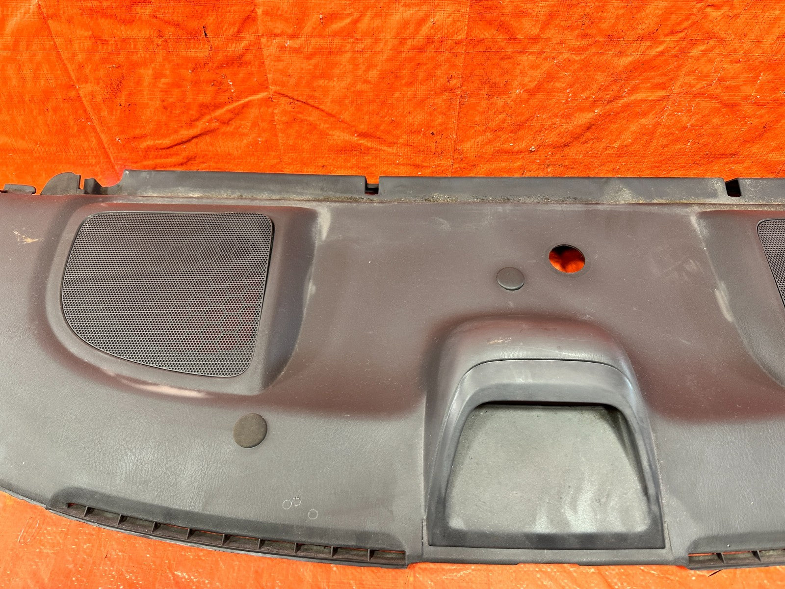 96 00 HONDA CIVIC COUPE   DARK GRAY   REAR SPEAKER TRAY W/ 3RD BRAKE LIGHT OEM4