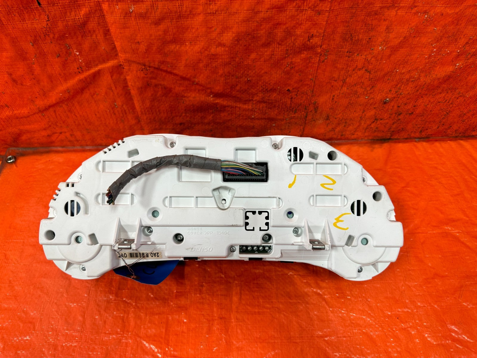 09 10 ACURA TSX AUTOMATIC   AUTOMATIC INSTRUMENT GAUGE CLUSTER SPEEDOMETER7
