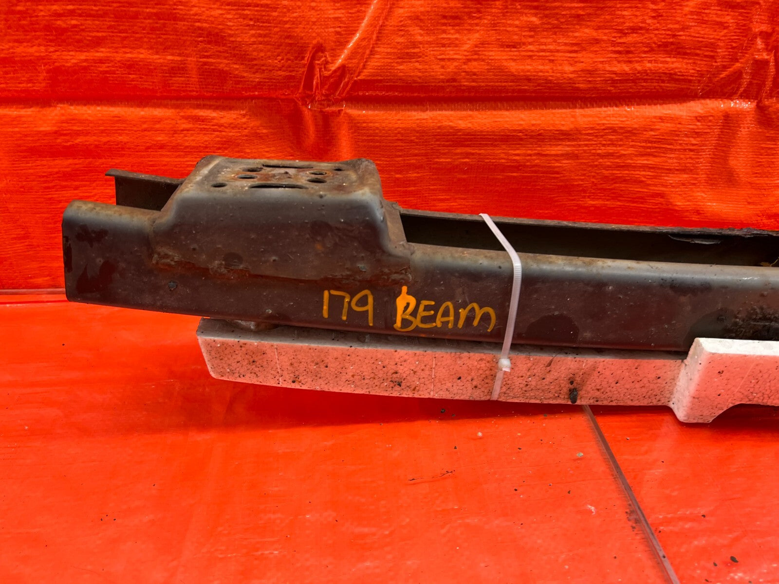 02 06 ACURA RSX   REAR CRASH BEAM REINFORCEMENT RE BAR   OEM FACTORY #17910