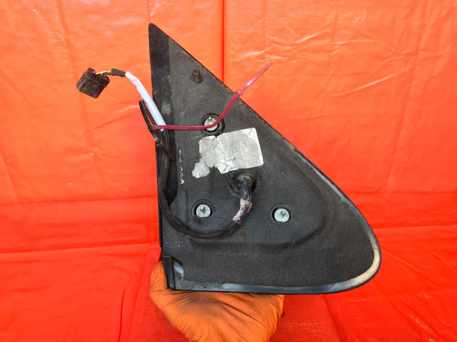 OEM 2000 00 FORD EXPEDITION DRIVER LEFT SIDE VIEW MIRROR   HEATED   BLACK4