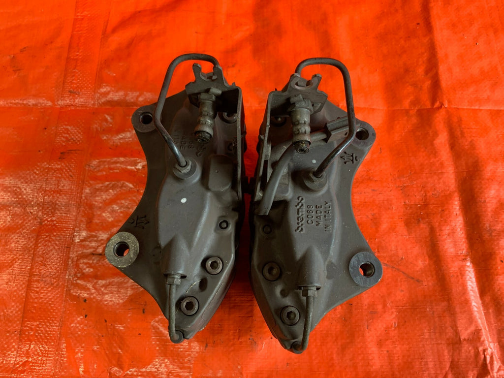 OEM 2015 15 MASERATI GHIBLI   REAR BRAKE CALIPER SET   LEFT RIGHT CALIPERS8