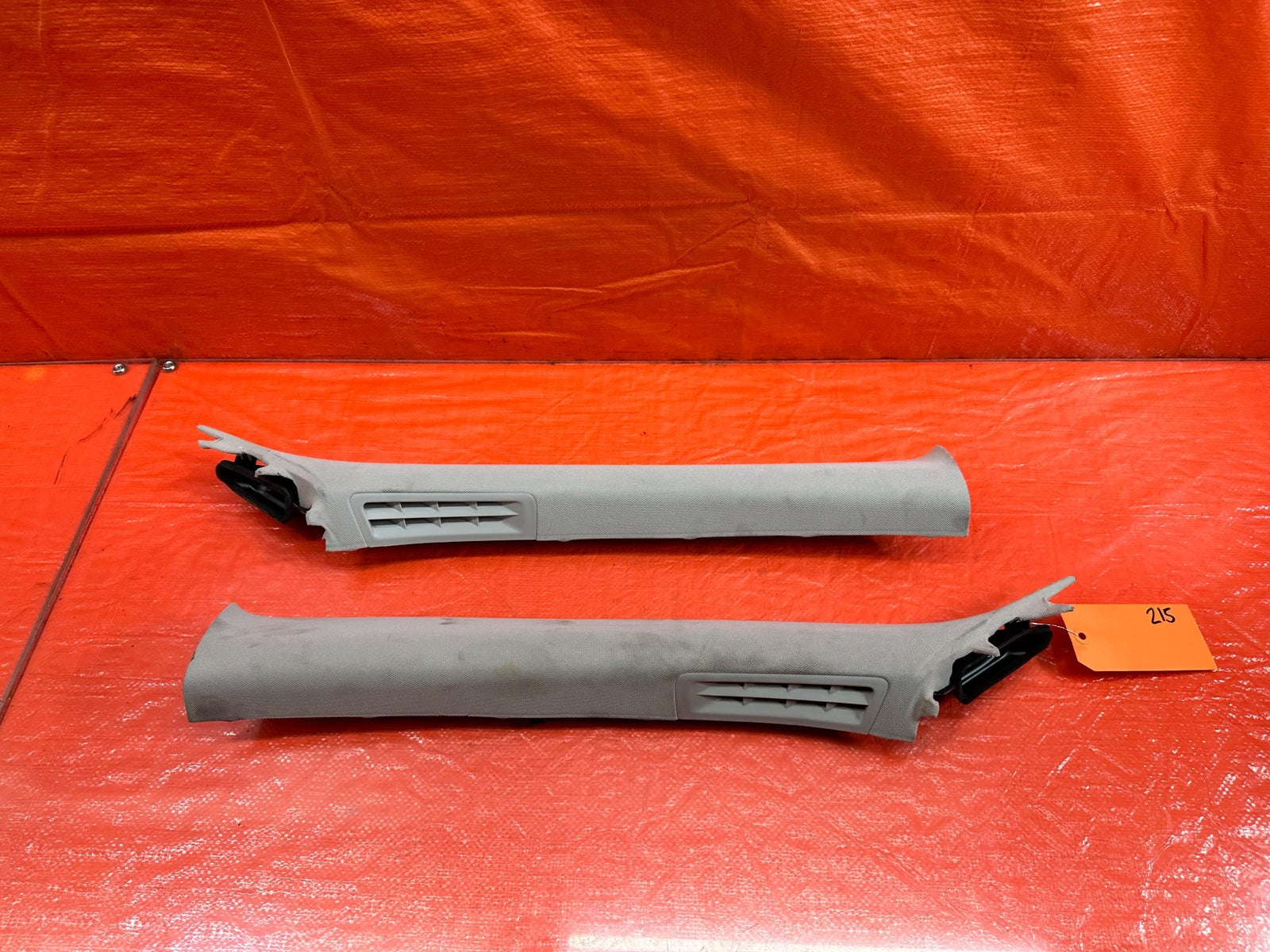14 20 INFINITI Q50   DRIVER LEFT PASSENGER RIGHT A PILLARS A PILLAR TRIM OEM 2150