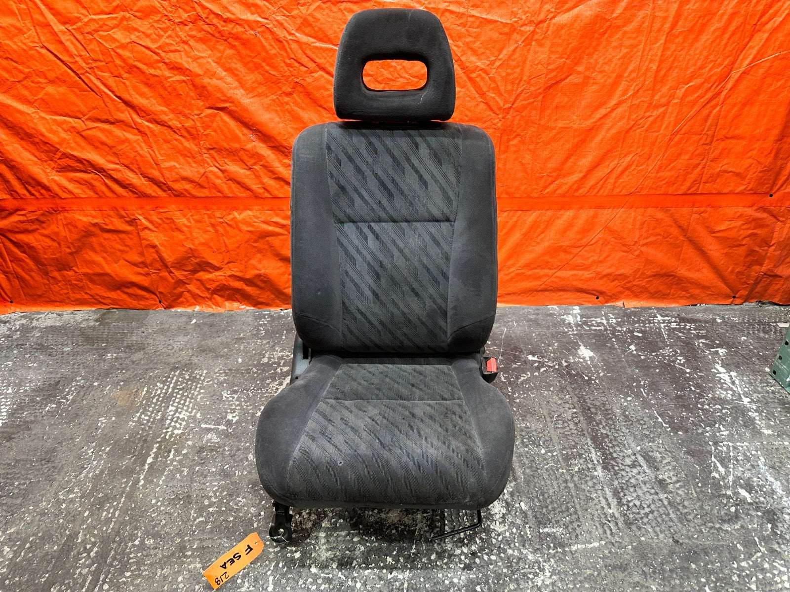 96-00 HONDA CIVIC EM1 SI MODEL PASSENGER RIGHT FRONT SEAT CHAIR & RAILS OEM #2184