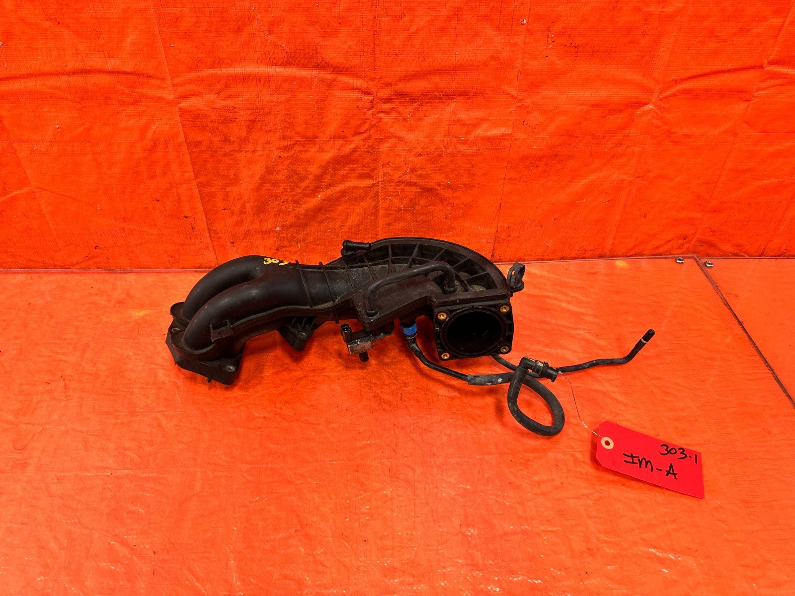 2009 09 MAZDA RX8 RX 8   13B MSP   INTAKE MANIFOLD PLASTIC PIPE   OEM #303 10