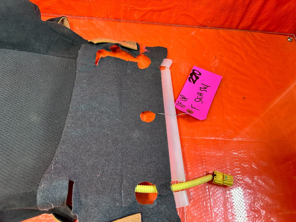 06 11 HONDA CIVIC SI RIGHT FRONT UPPER SEAT SKIN CLOTH FABRIC COVER OEM #27012