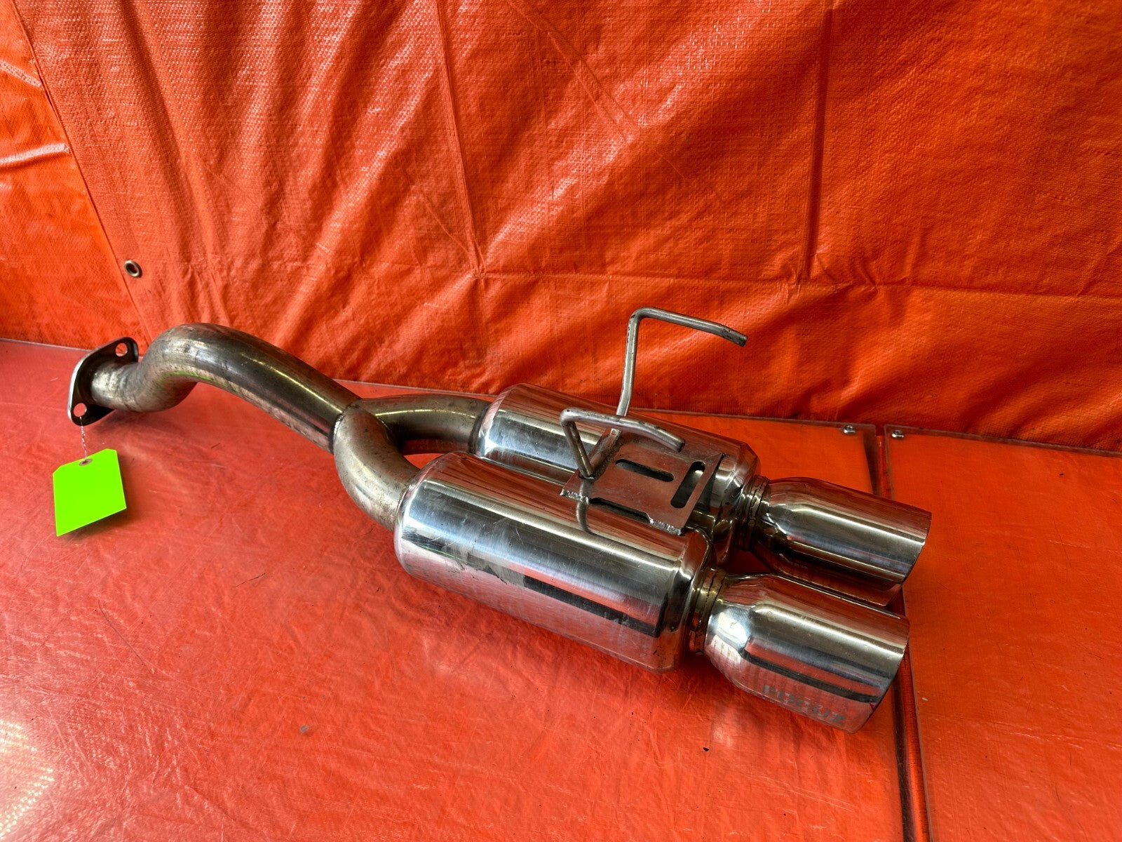 88 91 HONDA CRX   FOSCUSZ BRAND   EXHAUST MUFFLER TAIL PIPE PAN   #2430