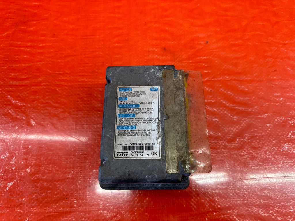 04 05 ACURA TSX   CONTROL MODULE   FACTORY PART # 77960 SEC C02   OEM #2090