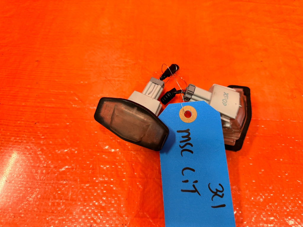 09 14 ACURA TSX   LEFT AND RIGHT LICENSE PLATE LIGHTS LAMPS   OEM FACTORY #3212
