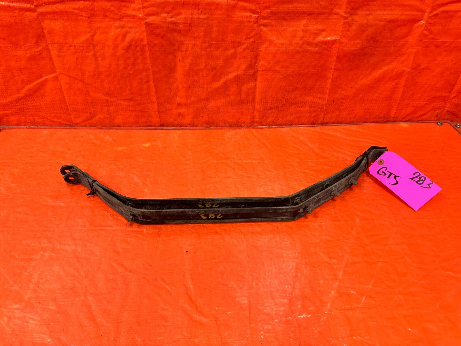 08 14 SUBARU IMPREZA WRX & STI   GAS GASOLINE FUEL TANK MOUNTING STRAPS BAND SET0