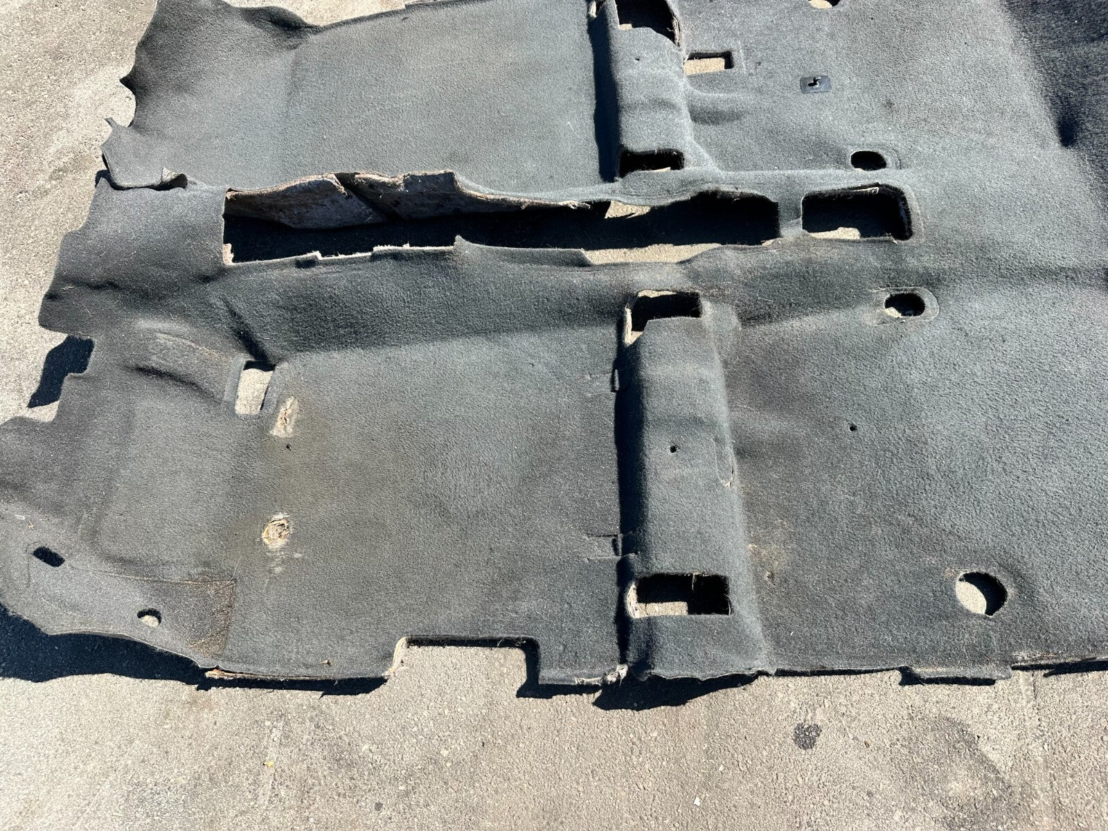 OEM 2010 10 HONDA CIVIC SI 2 DOOR COUPE   FACTORY BLACK CARPET  OEM #FG25