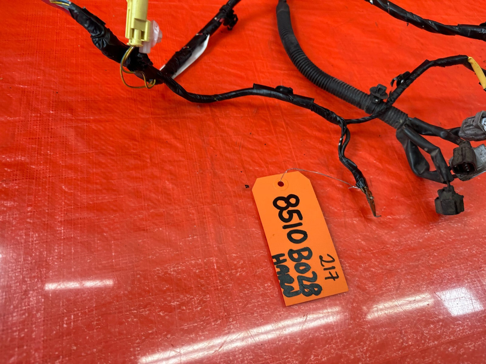 08 15 LANCER EVOLUTION X EVO 10 RIGHT REAR CHASSIS WIRE HARNESS WIRING LOOM #2172
