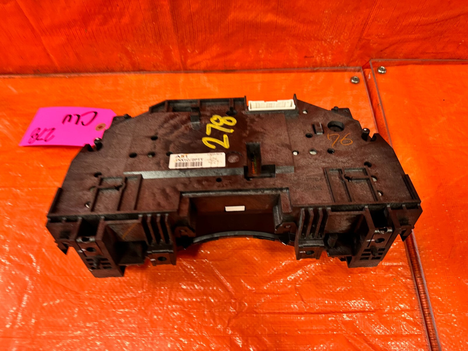 13 15 INFINITI G37 S CONVERTIBLE   AUTOMATIC INSTRUMENT GAUGE CLUSTER   OEM #2788