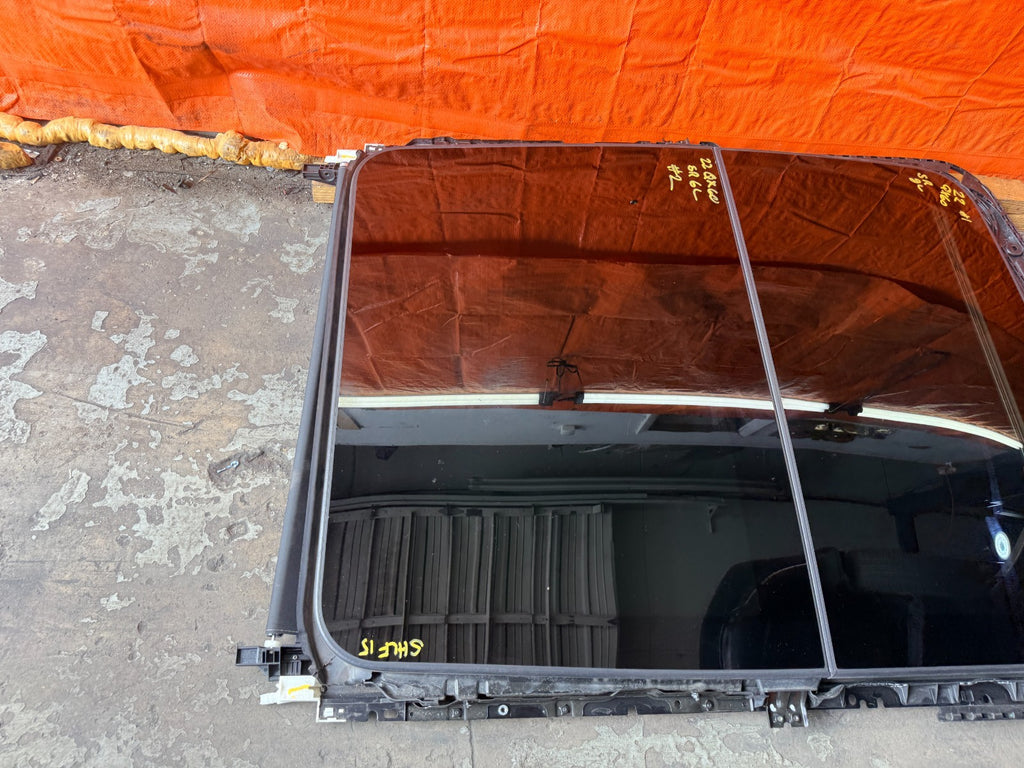 2022-2026 INFINITI QX60 FRONT & REAR PANORAMIC SUNROOF ROOF GLASS PANEL OEM OE17