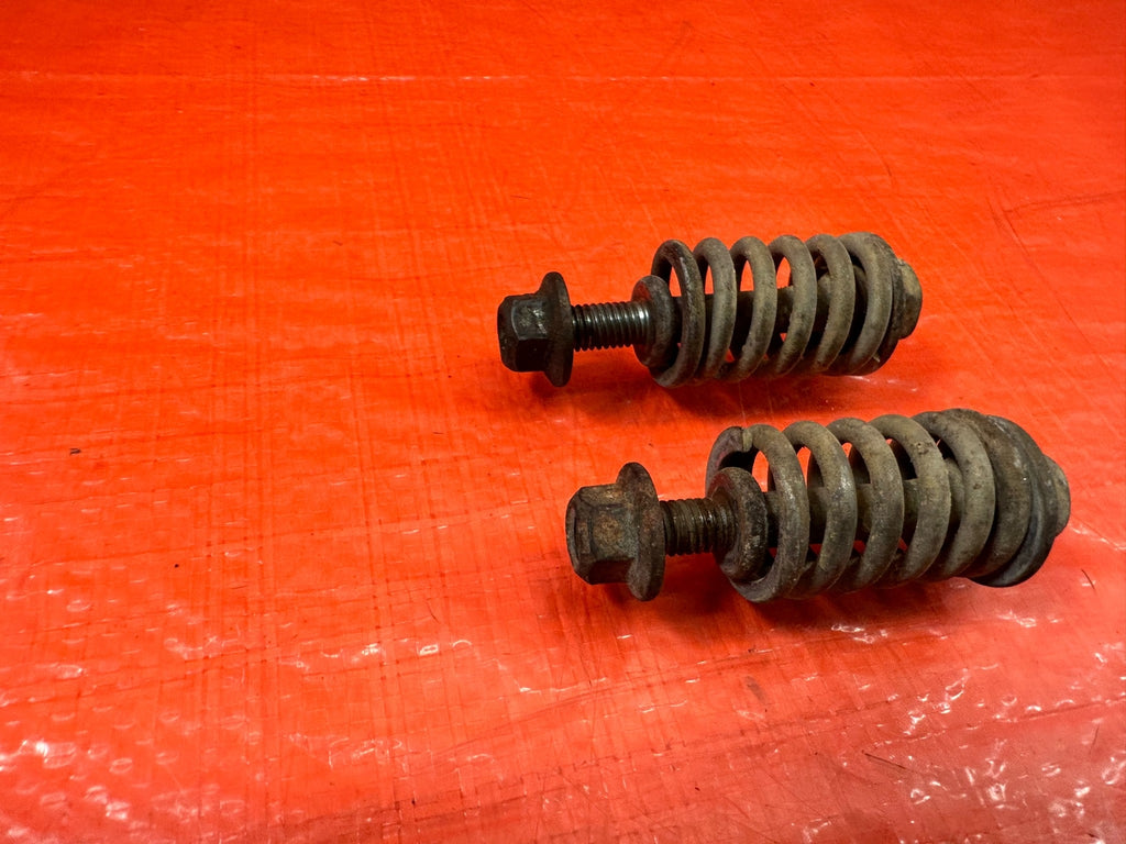 92 00 HONDA CIVIC EXHAUST MANIFOLD FLANGE BOLTS SPRING & NUTS HARDWARE OEM #2188