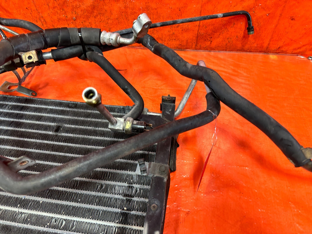 90 91 HONDA CIVIC HATCH    AC LINES W/ AC CONDENSER HOSES PIPES OEM FACTORY 3257