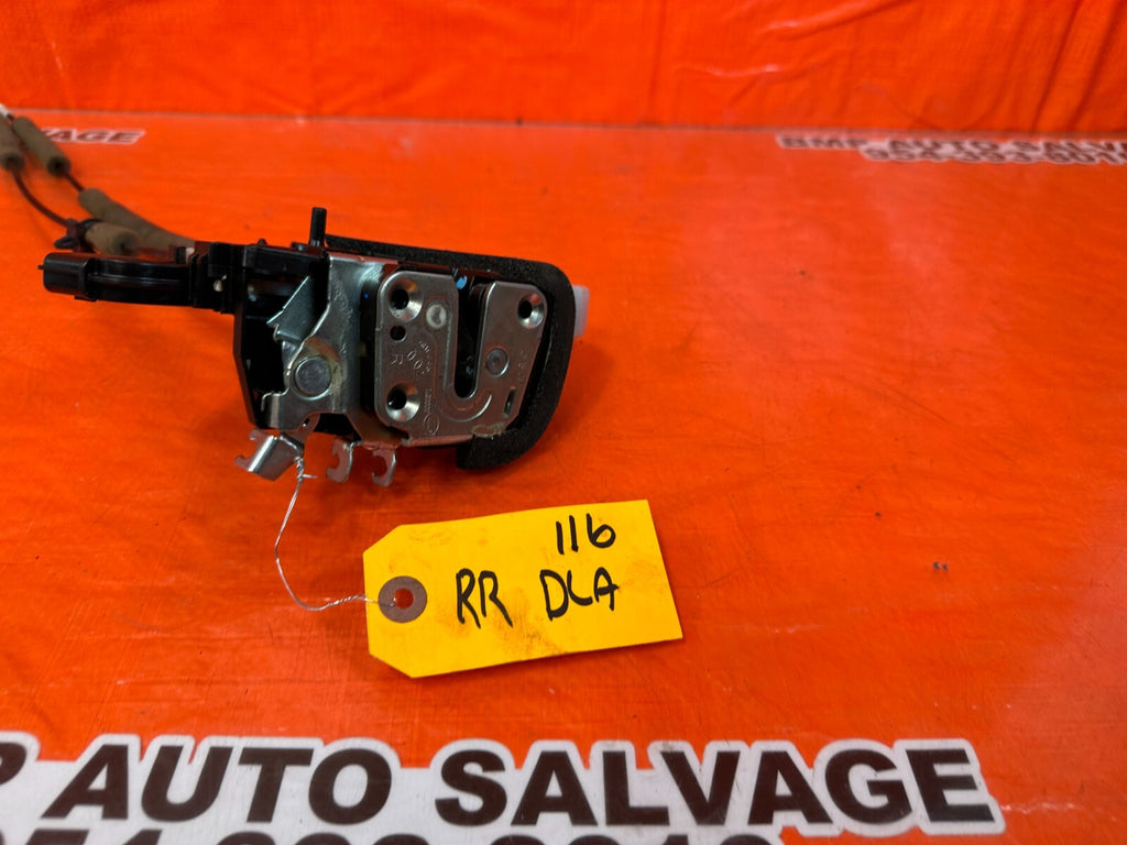 2010 10 INFINITI FX35 PASSENGER RIGHT REAR DOOR LOCK ACTUATOR   OEM #1164