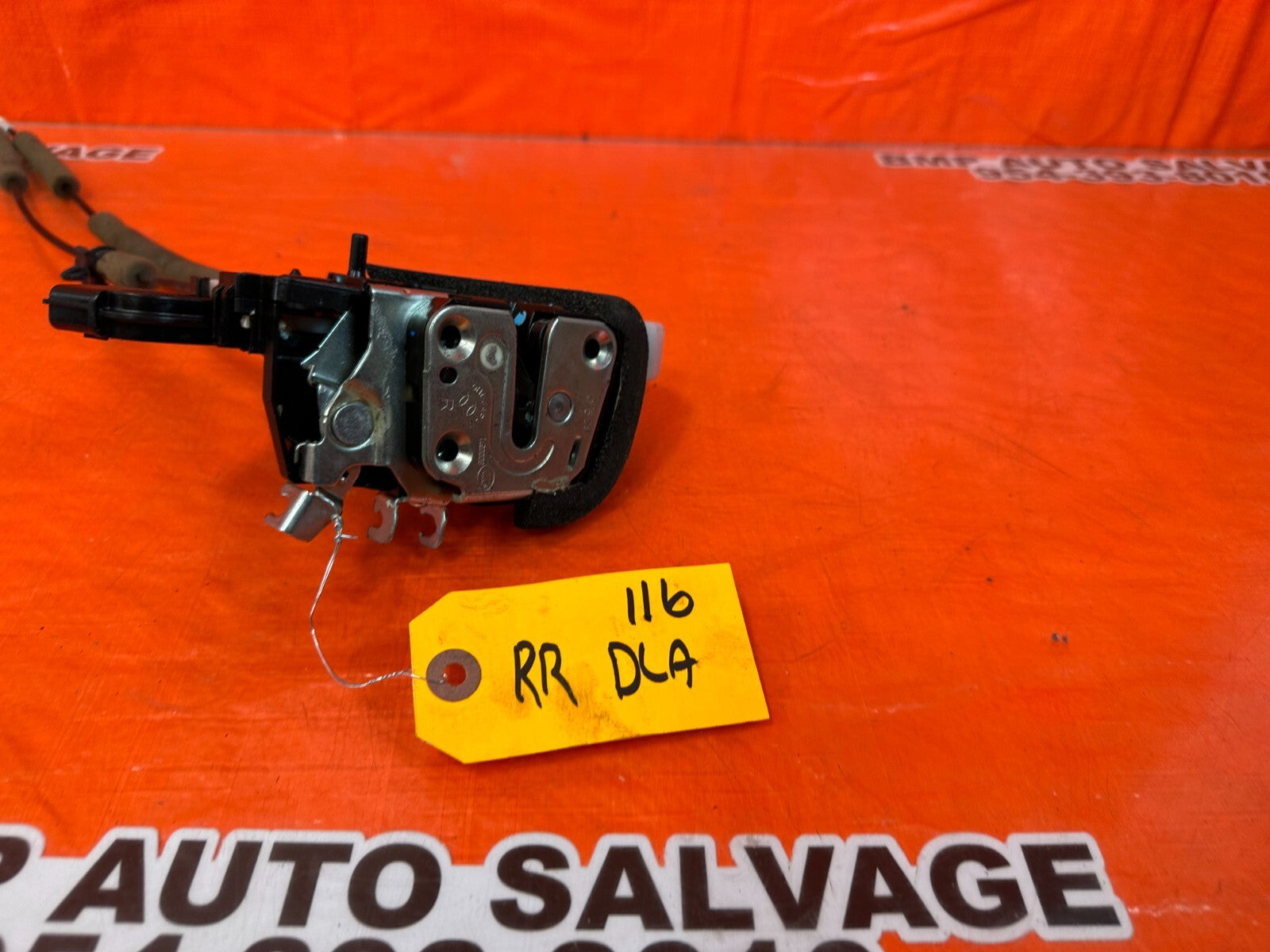 2010 10 INFINITI FX35 PASSENGER RIGHT REAR DOOR LOCK ACTUATOR   OEM #1164