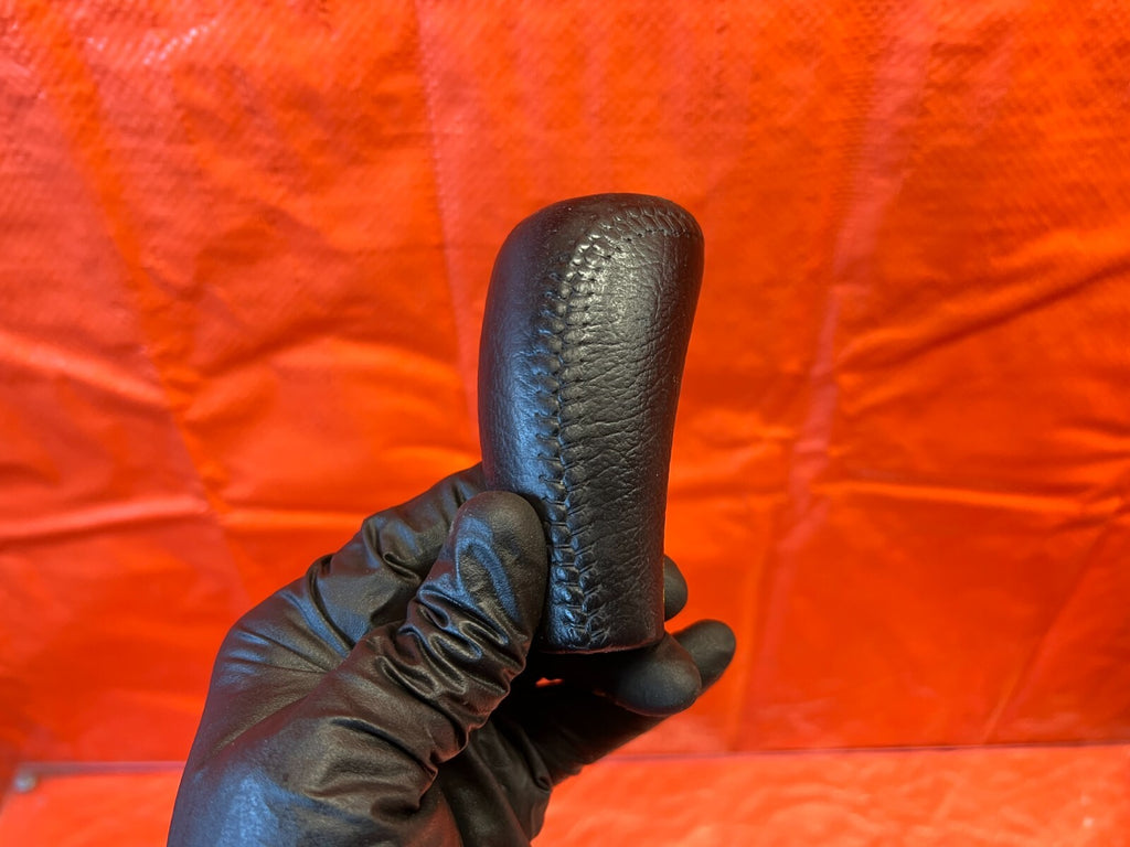 94 01 ACURA INTEGRA   BLACK LEATHER WRAPPED GS R 5 SPEED MANUAL LSHIFT KNOB OEM5