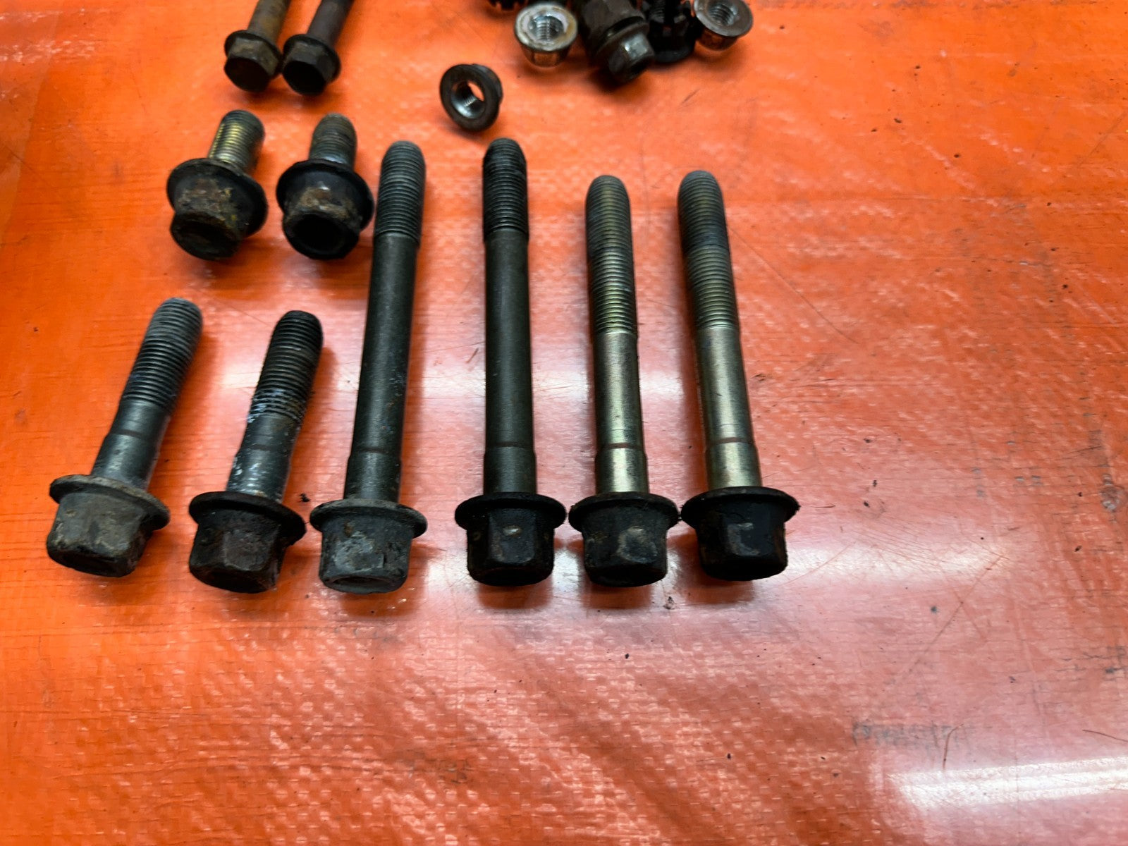 94-01 ACURA INTEGRA FRONT SUBFRAME CROSSMEMBER MOUNTING BOLTS SET OEM #3405