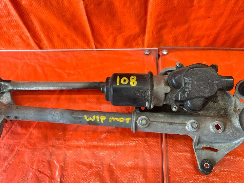 06 08 ACURA TL   WINDSHIELD WIPER MOTOR W/ LINKAGE   100% COMPLETE   OEM #1084