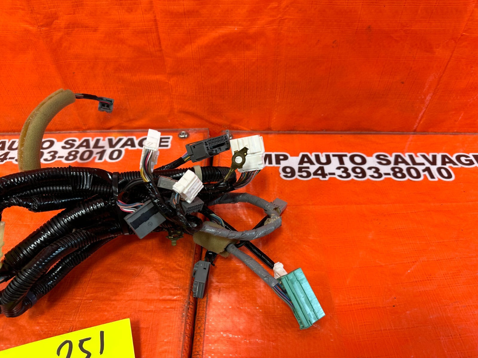 2010 10 HONDA ACCORD SEDAN EX   AUDIO SUB WIRE HARNESS   32118 TA0 A21   OEM 2511