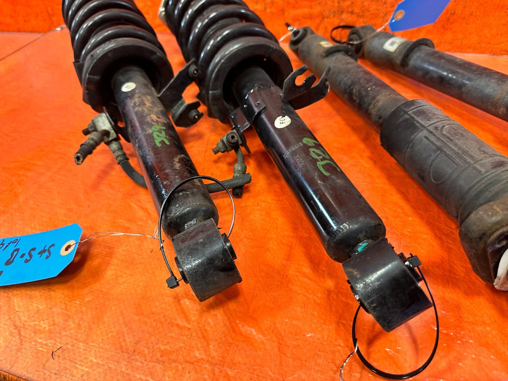 09 15 INFINITI G37 Q60 CONV FRONT REAR SHOCKS STRUTS SPRINGS SUSPENSION #3296