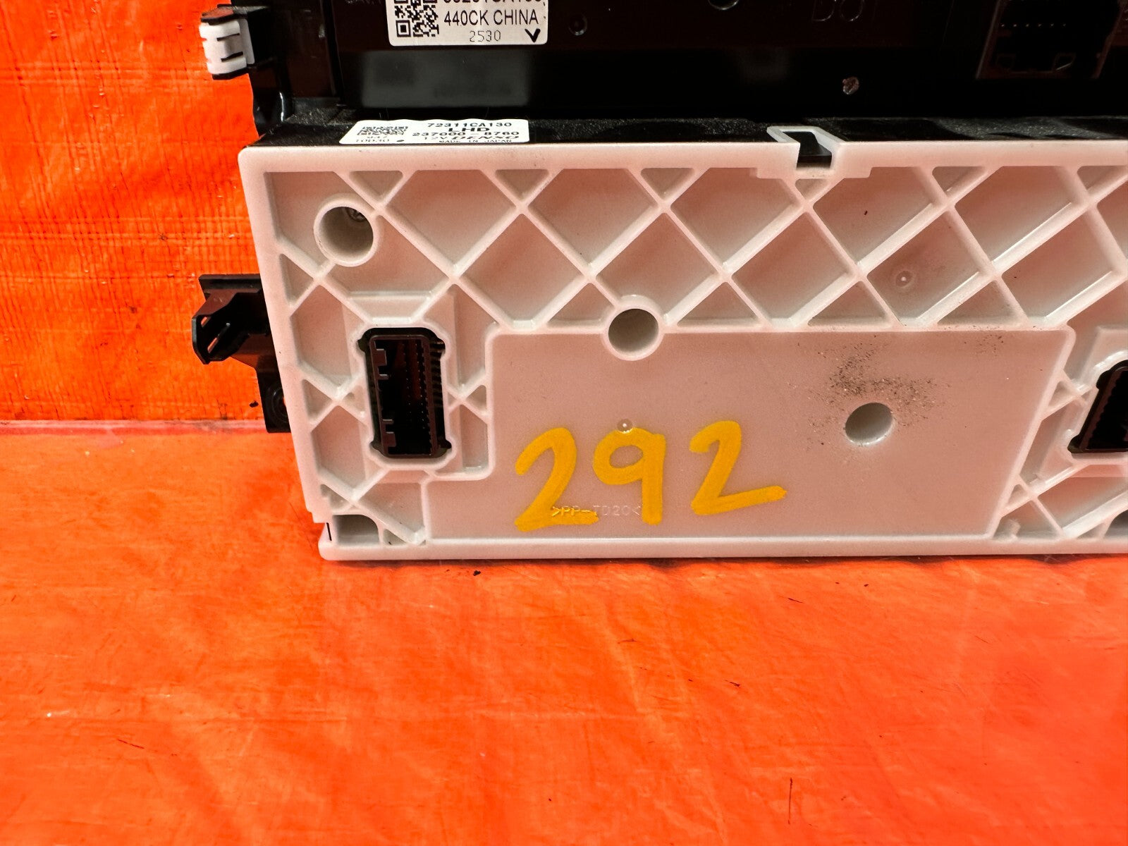 2020 20 SUBARU BRZ   HVAC AIR CONDITIONING AC HEATER CLIMATE CONTROL   OEM #2926