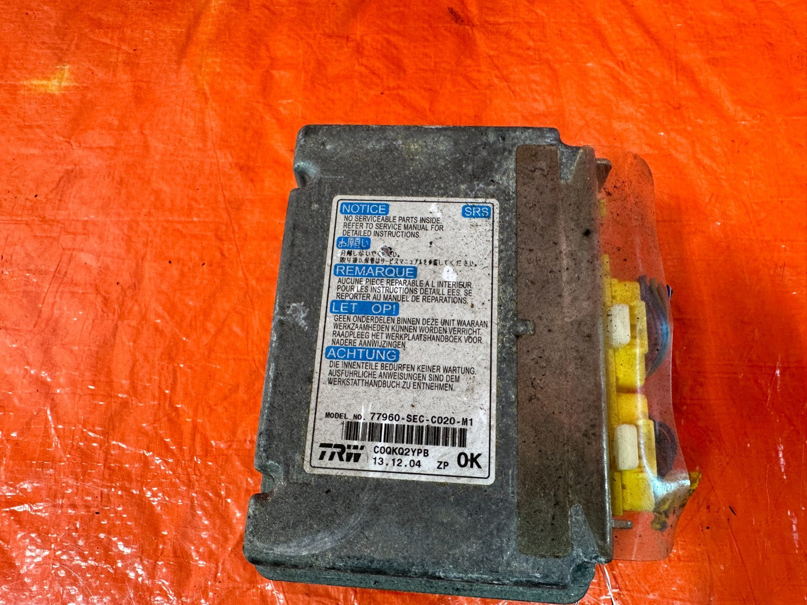 04 05 ACURA TSX   77960 SEC C020 M1   MASTER UNIT SPACESHIP MODULE   #3224