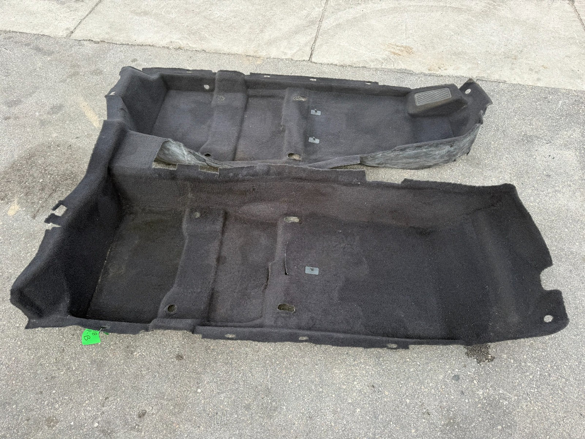 13-16 HYUNDAI GENESIS COUPE 3.8L - CARPET - BLACK IN COLOR - OEM FACTORY OE #3199
