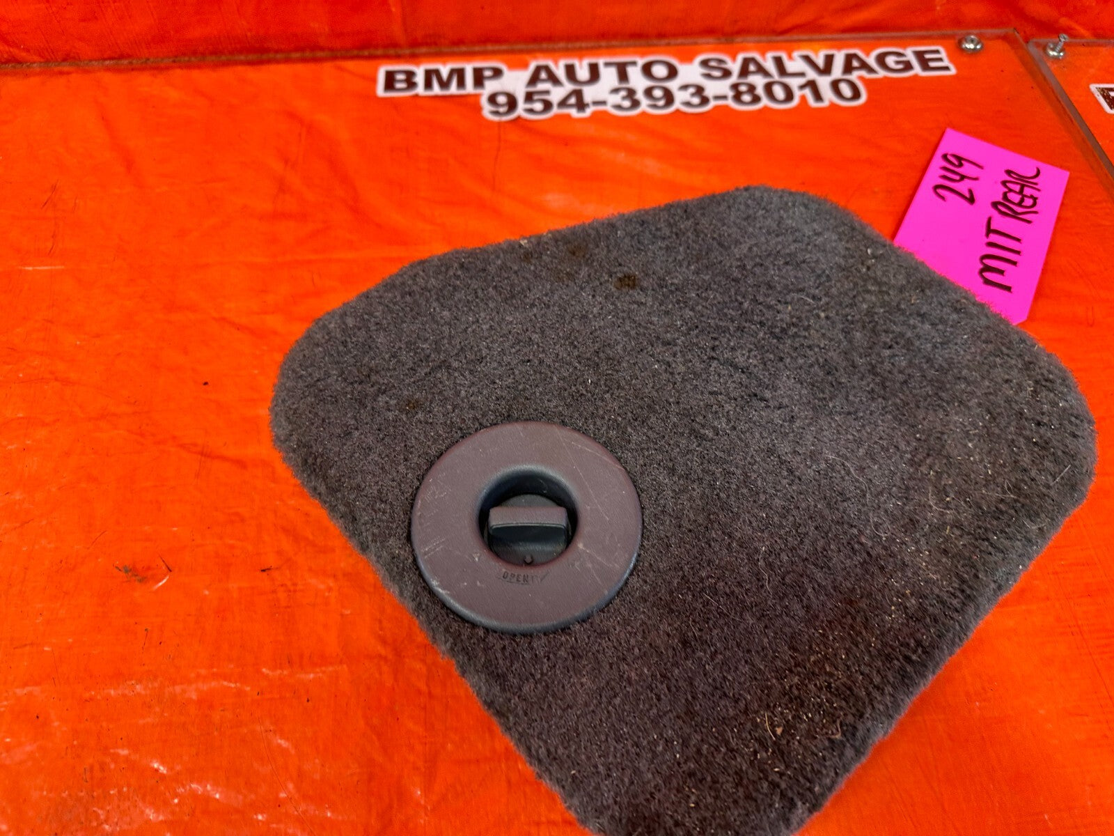 1996 96 TOYOTA TACOMA   REAR  UNDER THE SEAT TRIM   OEM FACTORY #2495