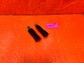 09 15 INFINITI G37 CONVERTIBLE   LEFT AND RIGHT REAR SEAT BELT CLIPS BUCKLES OEM0