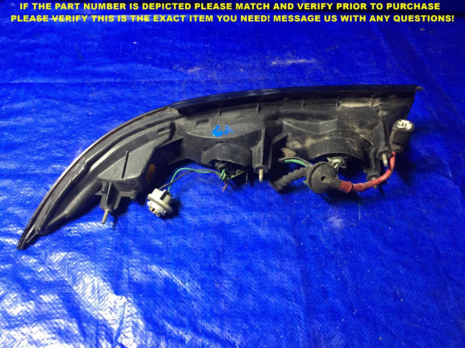 OEM 1993 1994 INFINITI J30 PASSENGER RIGHT TAIL LIGHT R RH 93 944