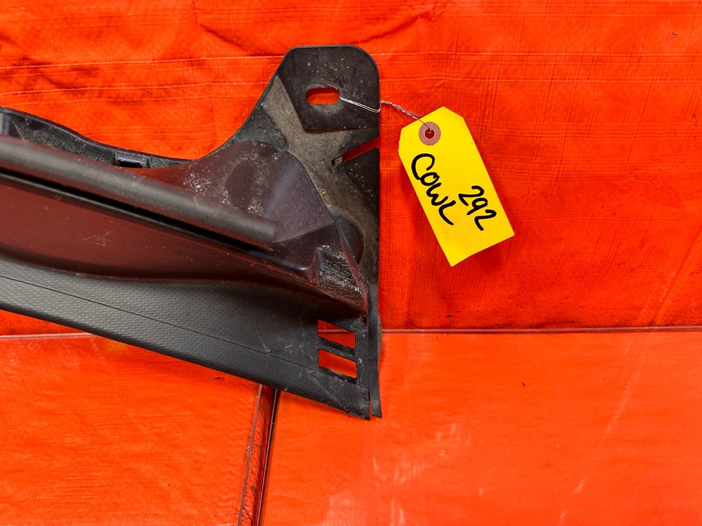 13 20 SUBARU BRZ   WINDSHIELD WIPER COWL TRIM PLASTIC   OEM FACTORY #2921