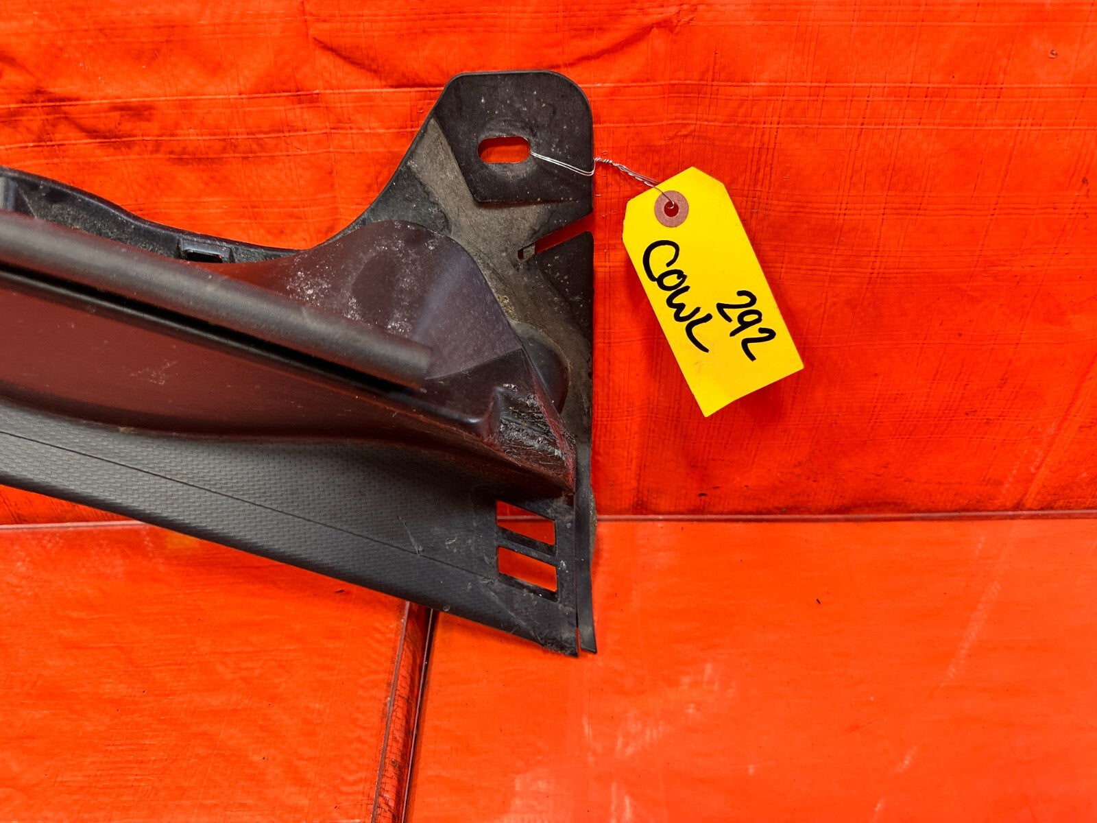 13 20 SUBARU BRZ   WINDSHIELD WIPER COWL TRIM PLASTIC   OEM FACTORY #2921