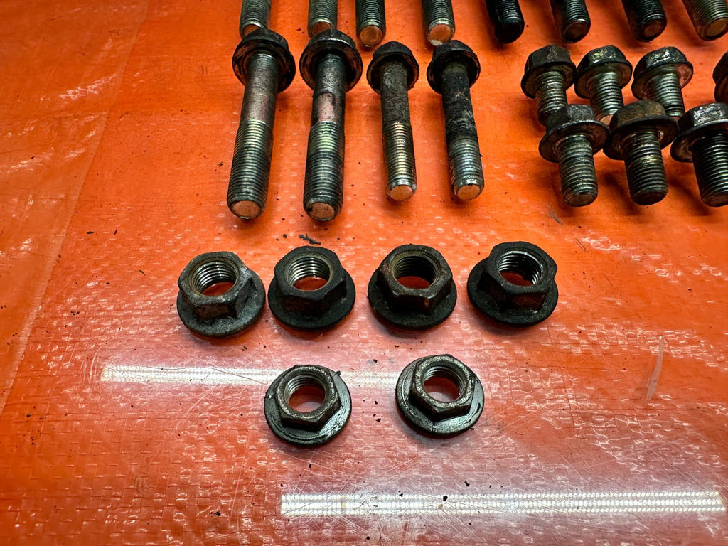 04 08 ACURA TSX 2.4L ENGINE MOUNT AND BRACKET HARDWARE BOLTS OEM #3305
