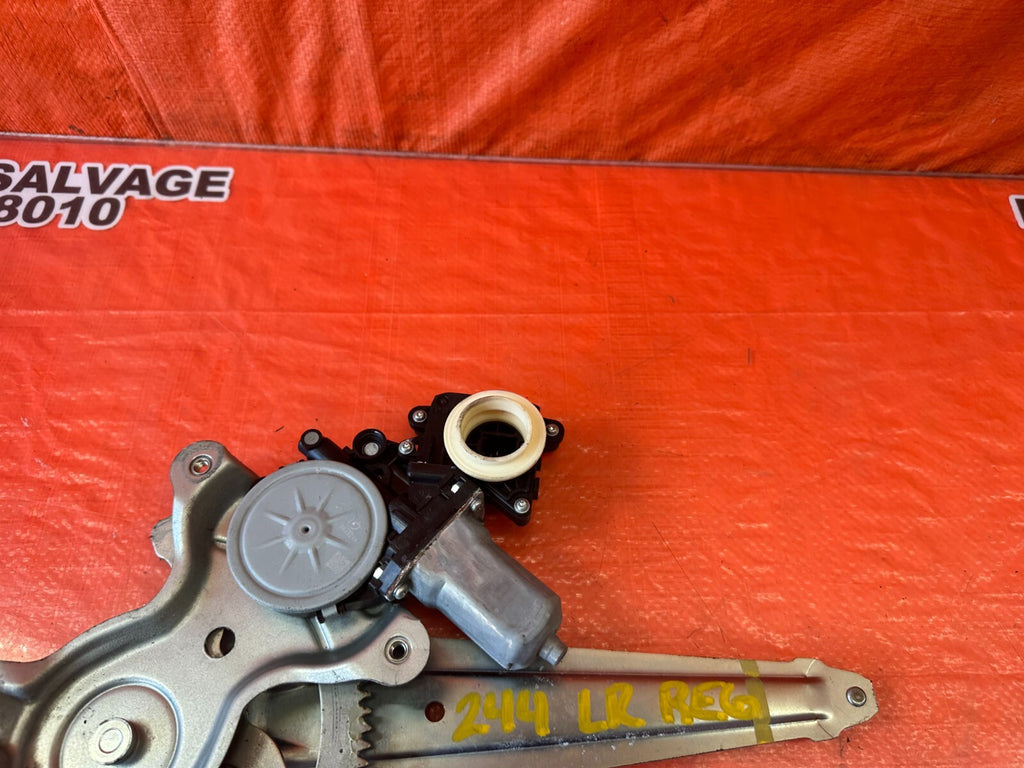 07 12 LEXUS ES350   DRIVER LEFT REAR WINDOW REGULATOR W/ MOTOR   OEM #2445