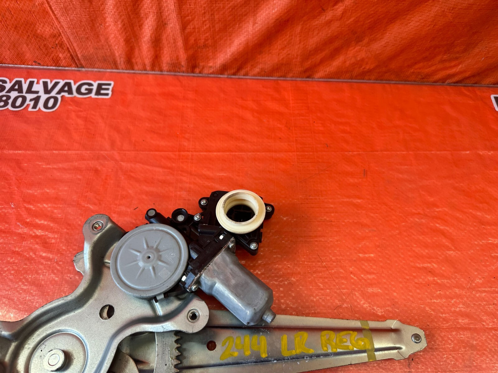 07 12 LEXUS ES350   DRIVER LEFT REAR WINDOW REGULATOR W/ MOTOR   OEM #2445
