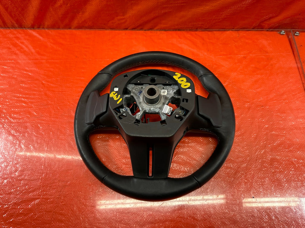 17 20 INFINITI Q60   RED SPORT 400   STEERING WHEEL W/ PADDLE SHIFTERS   OEM 20017