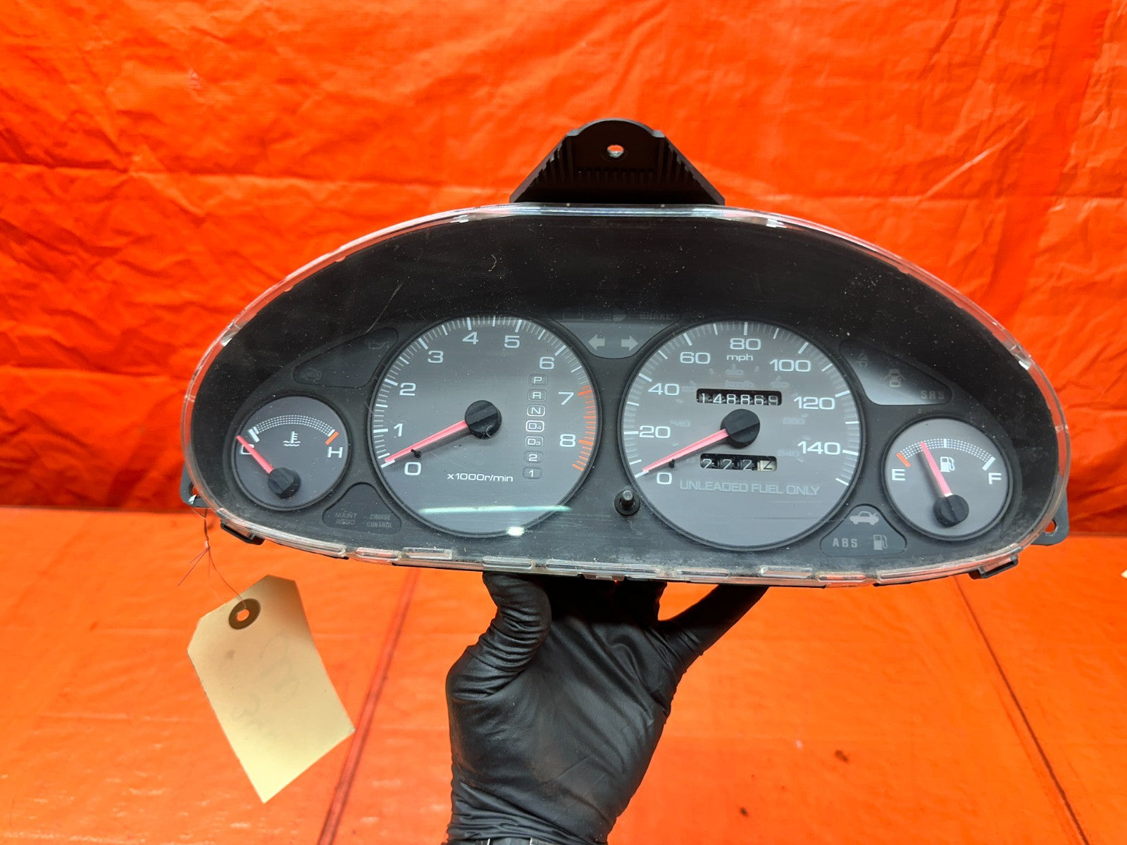 94-01 ACURA INTEGRA AUTOMATIC INSTRUMENT GAUGE CLUSTER SPEEDOMETER OEM #3400