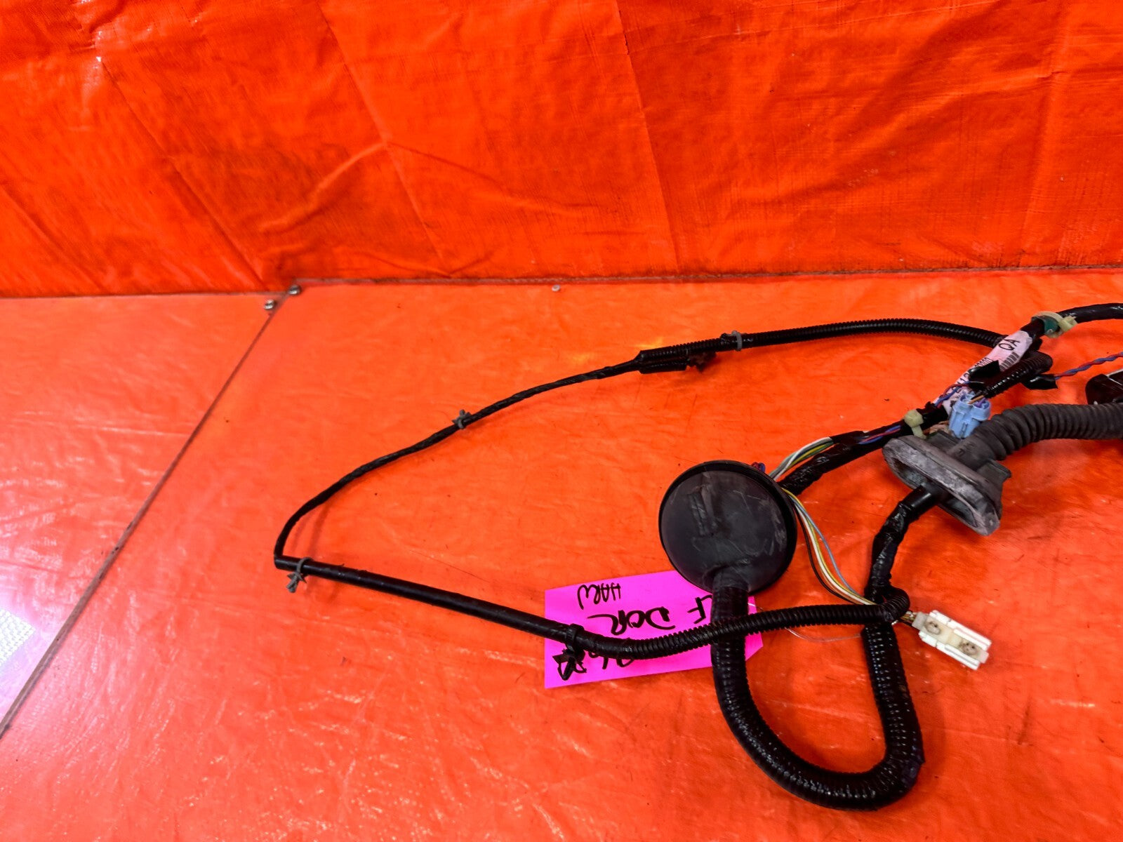 2004 04 NISSAN 350Z   DRIVER LEFT DOOR HARNESS WIRE LOOM   OEM FACTORY #2627
