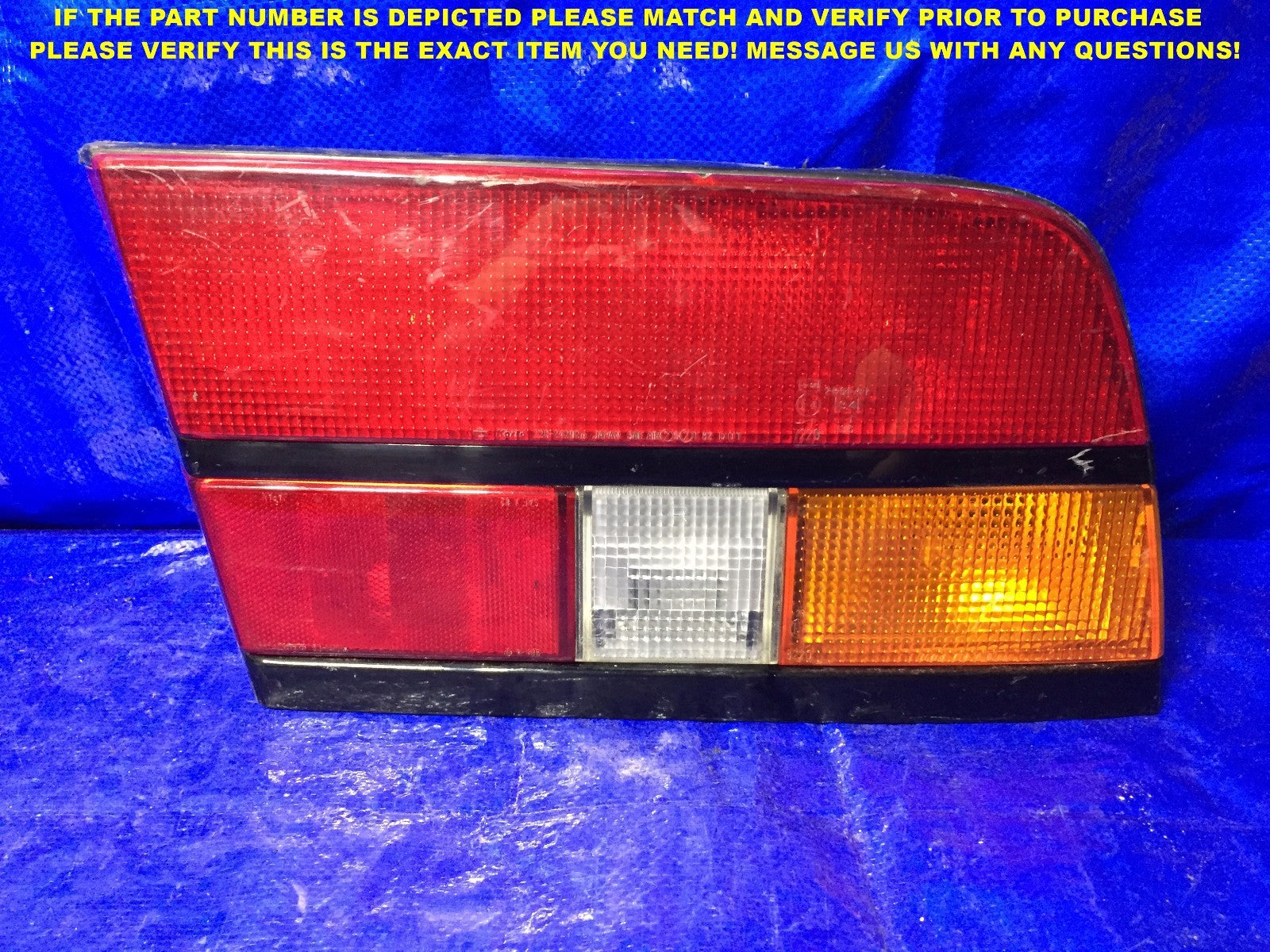 OEM 1984 1985 1986 NISSAN 300ZX PASSENGER RIGHT TAIL LIGHT IMPERFECTIONS0