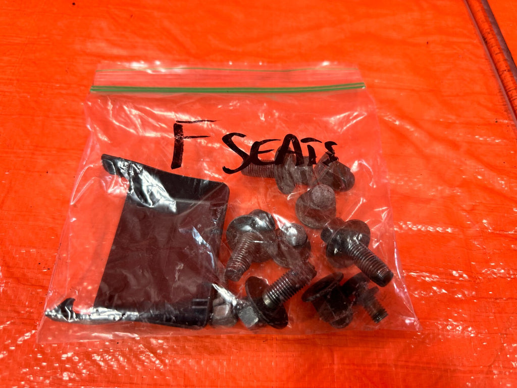 03 06 LANCER EVOLUTION VIII 8 EVO IX 9   FRONT SEAT BOLTS HARDWARE OEM #EVO90