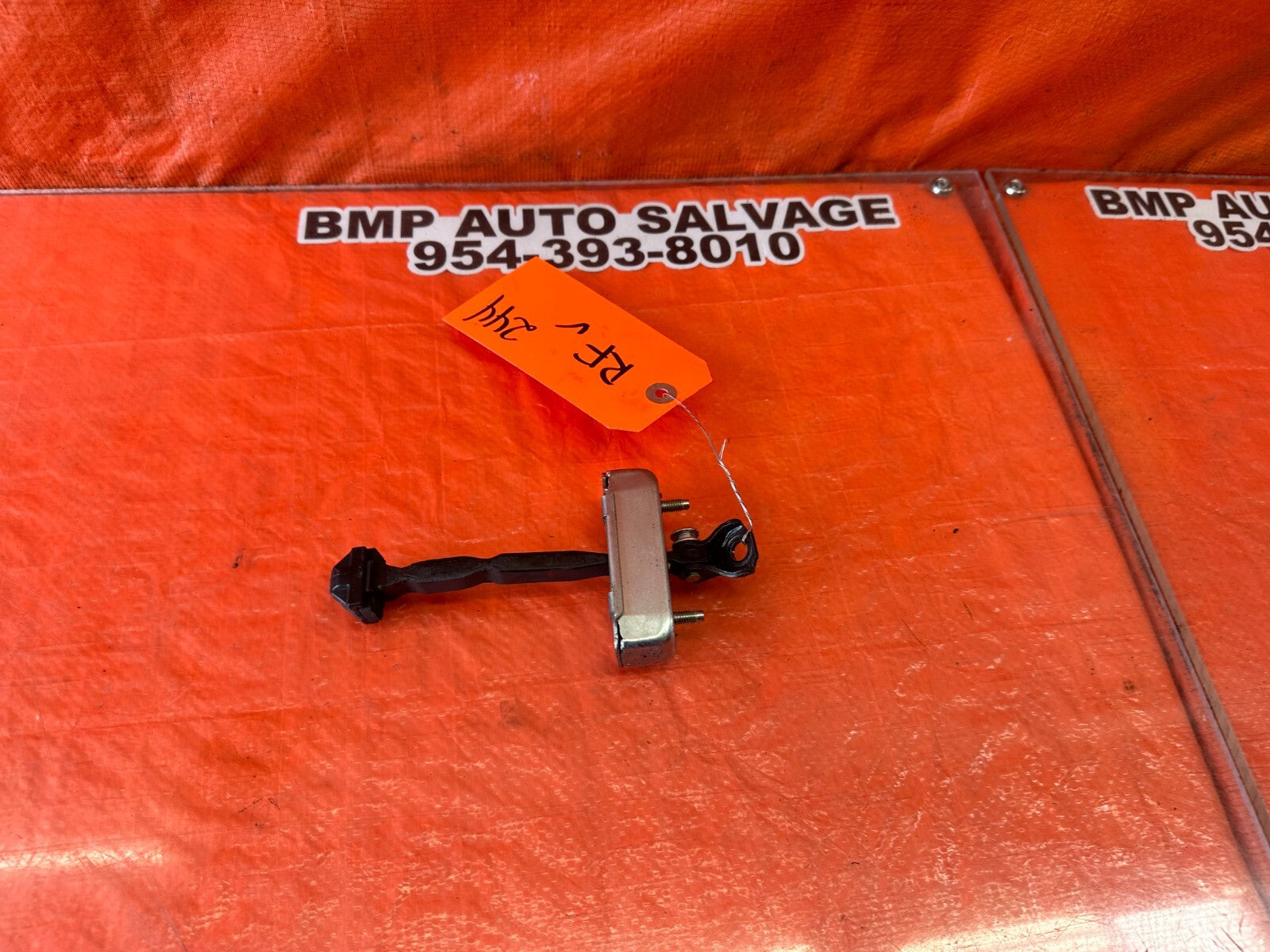 07 12 LEXUS ES350   PASSENGER RIGHT DOOR CHECKER HINGE ARM STOPPER   OEM #2447